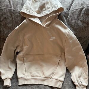 Nike Beige Pullover Hoodie